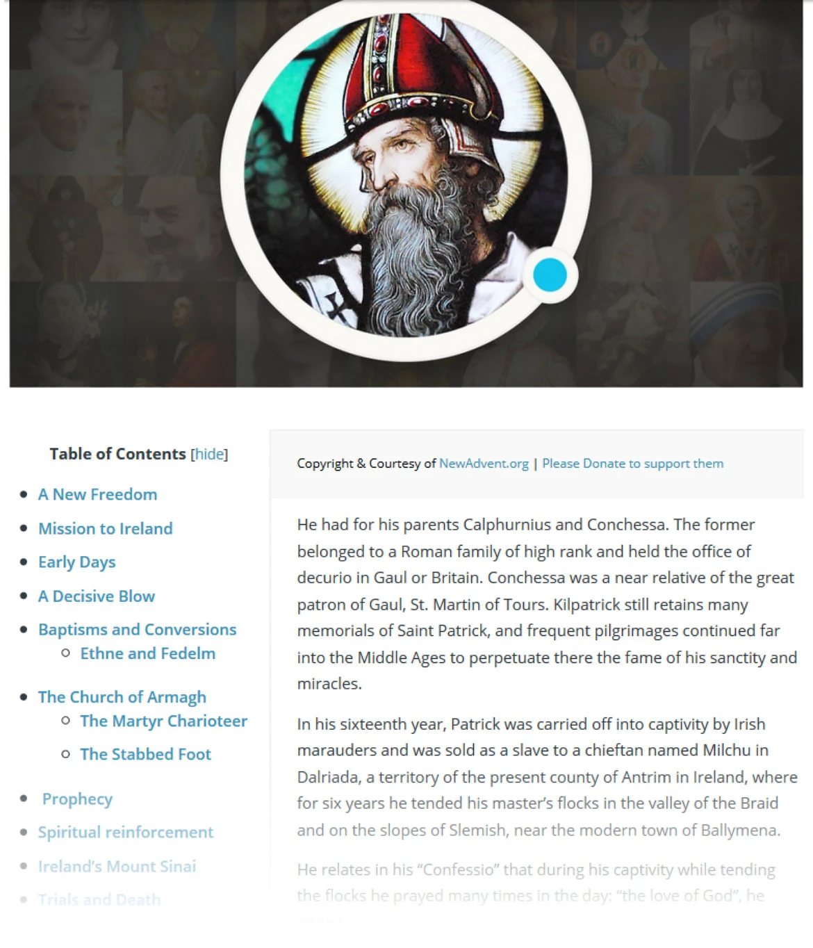 St Patrick Biography | Saintnook St Patrick Biography | Saintnook