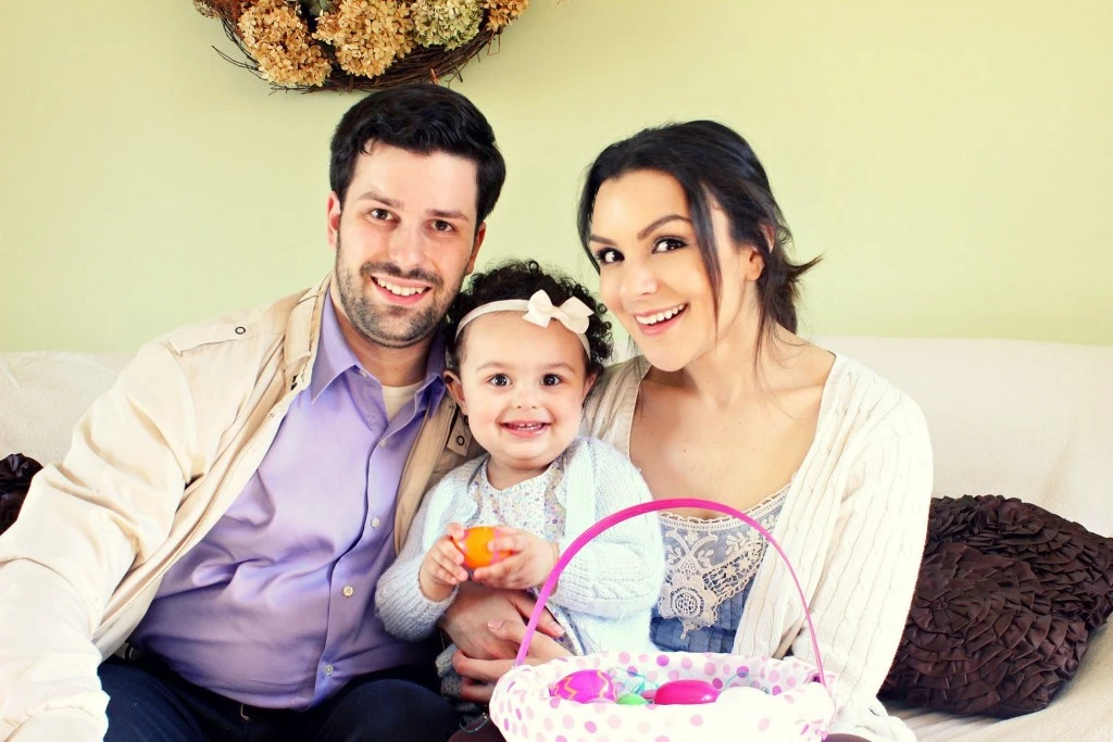 Dominic, Maria and Mercedes (Peanut) de Souza