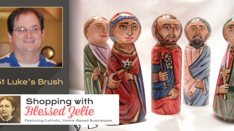 St. Luke's Brush - Shopping with Blessed Zelie