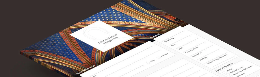 Freebie: Download the 'Build Your Saint Profile' Worksheet - Cieling