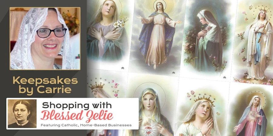 Keepsakes by Carrie - Shopping with Blessed Zelie